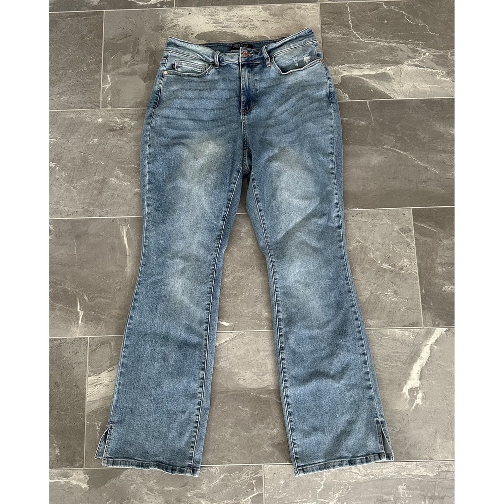 Judy Blue Jeans Womens 16 Slim Bootcut Stretch High Rise Denim #JB88289 - Picture 2 of 11
